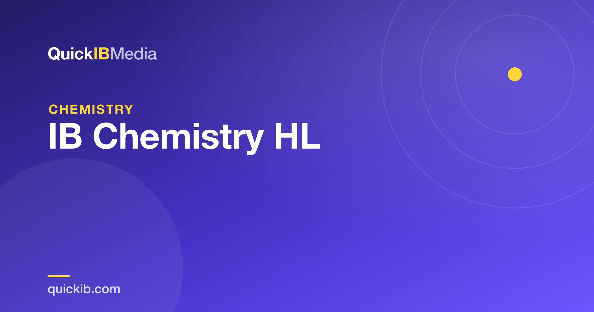 IB Chemistry HL — Difficulty and How to Score