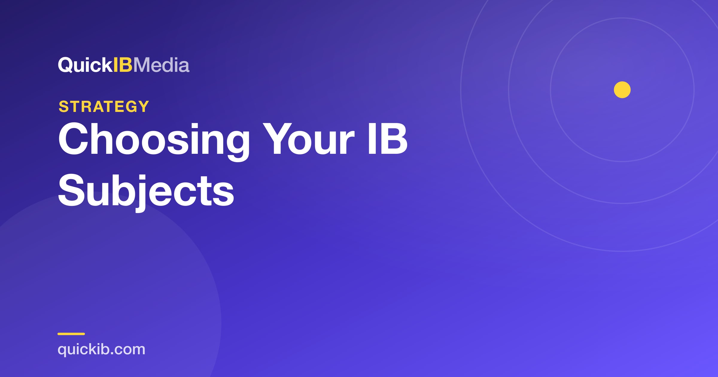 IB Subject Choice: HL/SL Without Regret